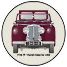 Triumph Roadster 2000 1946-49 Coaster 6